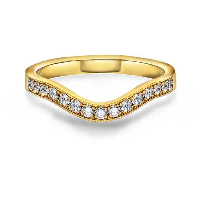 Hovedbilde Gems Fairytale ring gull LAB diamanter 0,30ct N240623