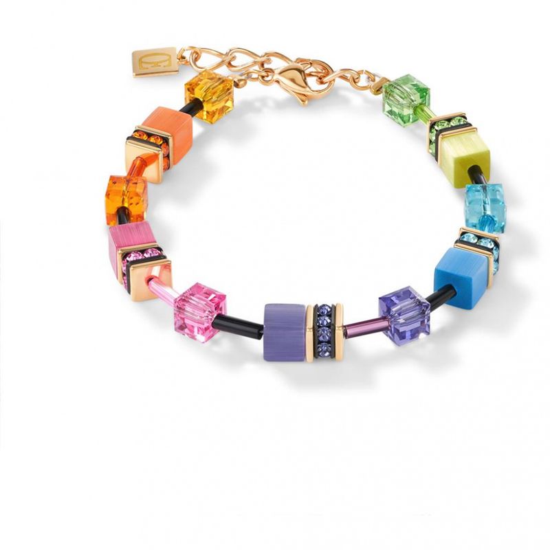 COEUR DE LION Bracelet GeoCUBE Multicolor rainbow 2838301573