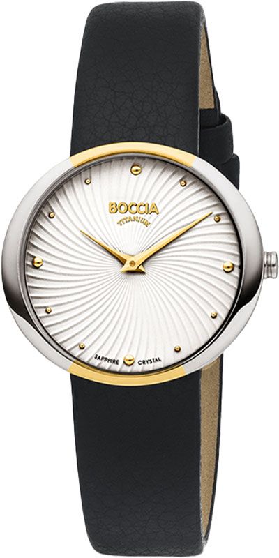 Boccia Dame Titanur bicolor sort rem 3364-03