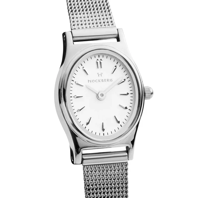 Mockberg Retro Mesh Sølvfarget MB0254