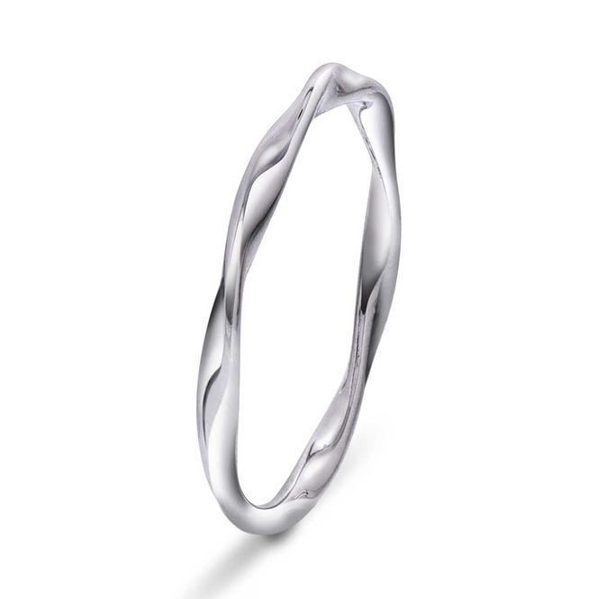 Hovedbilde Ring i sølv Bølge 991807.54