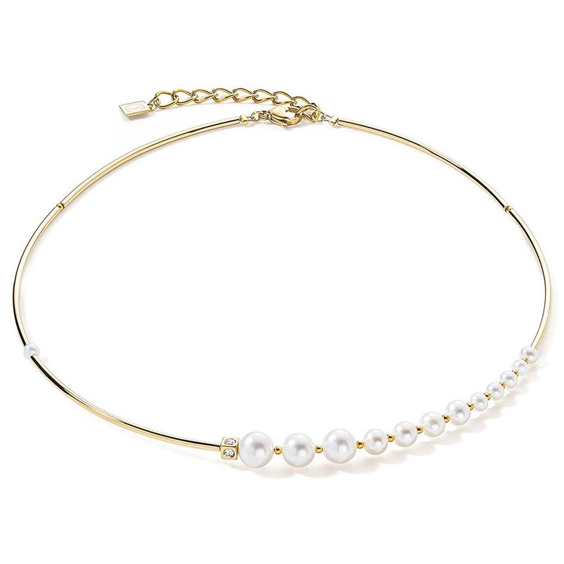 COEUR DE LION Necklace Asymmetry Freshwater Pearls 110210-1416