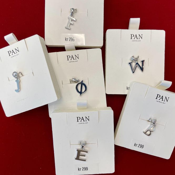 Hovedbilde Anheng bokstav sølv