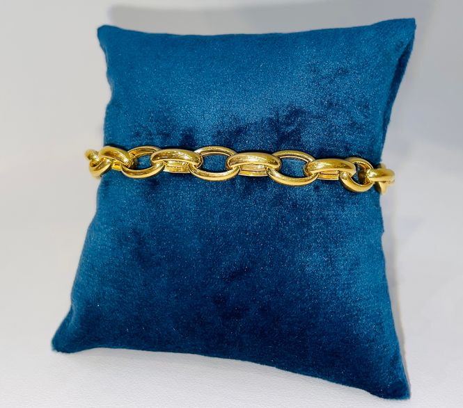 Hovedbilde Armbånd forgylt sølv 71516fg