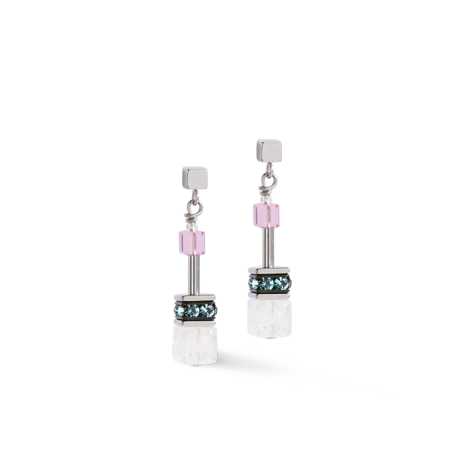 Hovedbilde COEUR DE LION Earrings GeoCUBE Iconic Precious pink lilac 4905211927