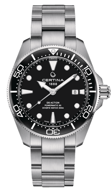 Hovedbilde Certina DS Action Diver Powermatic sort C032.607.11.051.00