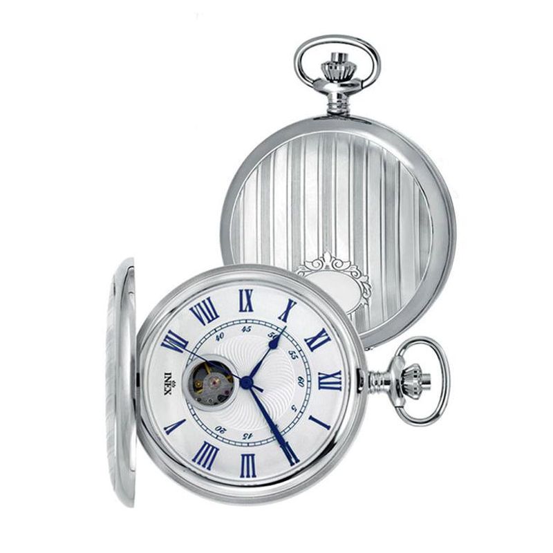 Inex Lommeur Sølvfarget Mekanisk CF26119-1C-LR