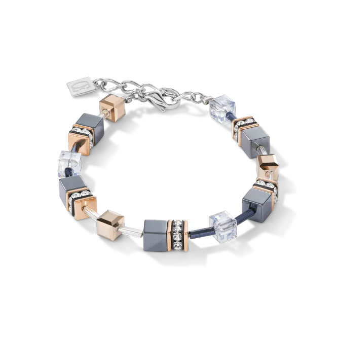 Hovedbilde COEUR DE LION Bracelet GeoCUBE ice blue 4015300730