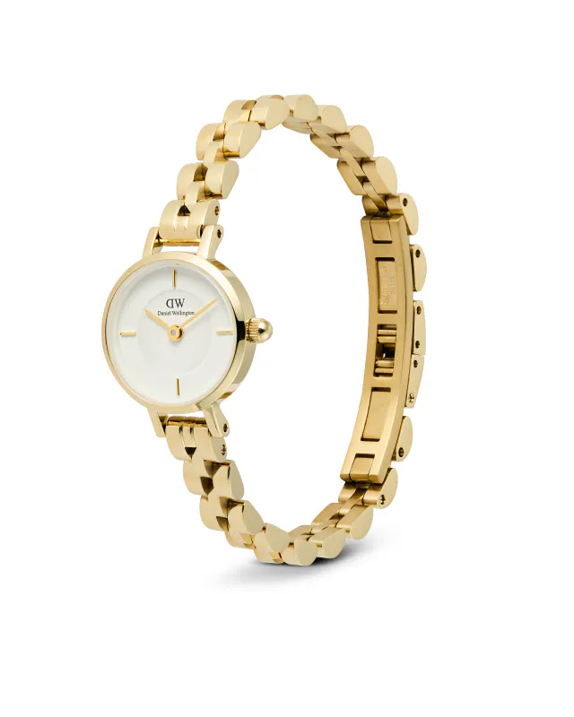 Daniel Wellington Petite Mini 19 gullfarget stål DW00100855