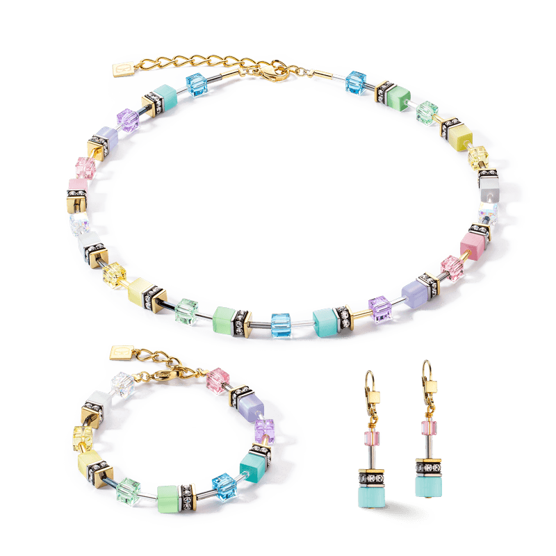 COEUR DE LION PIERCED EARRINGS GEOCUBE 283820-1576