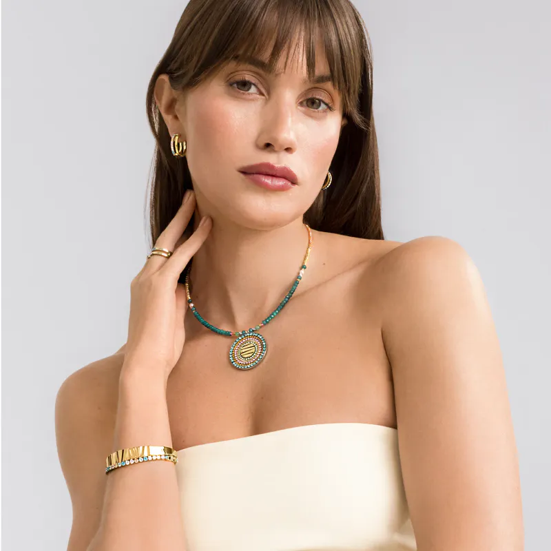 COEUR DE LION Necklace Amulet Modern Future 203610-1583