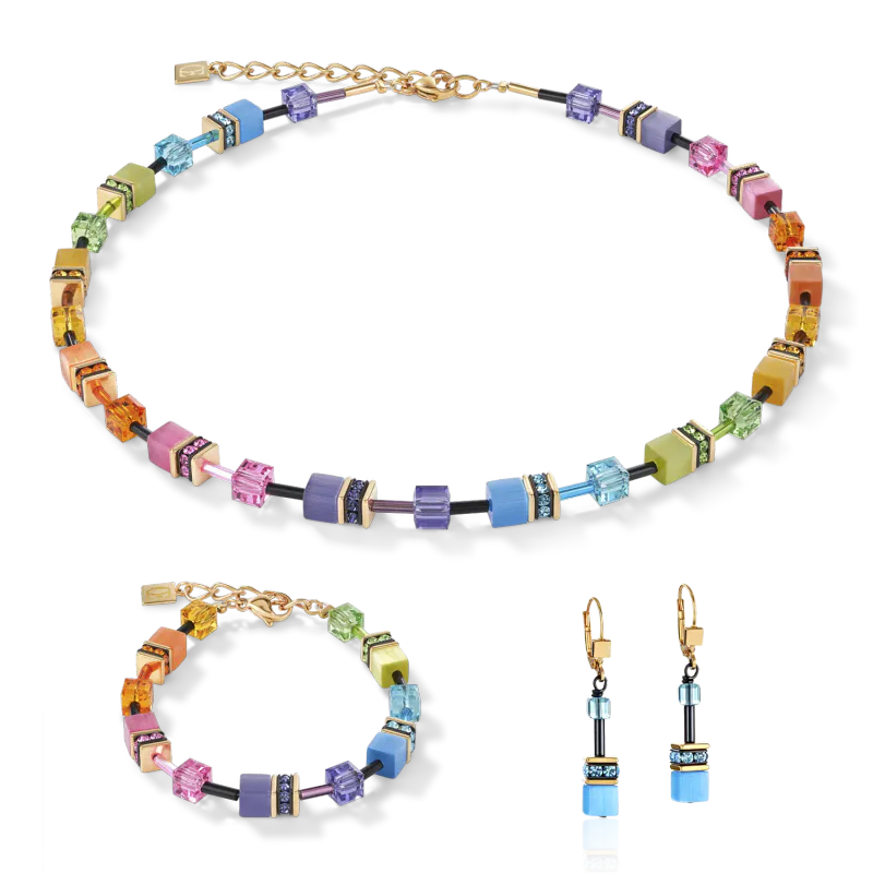 COEUR DE LION Bracelet GeoCUBE Multicolor rainbow 2838301573