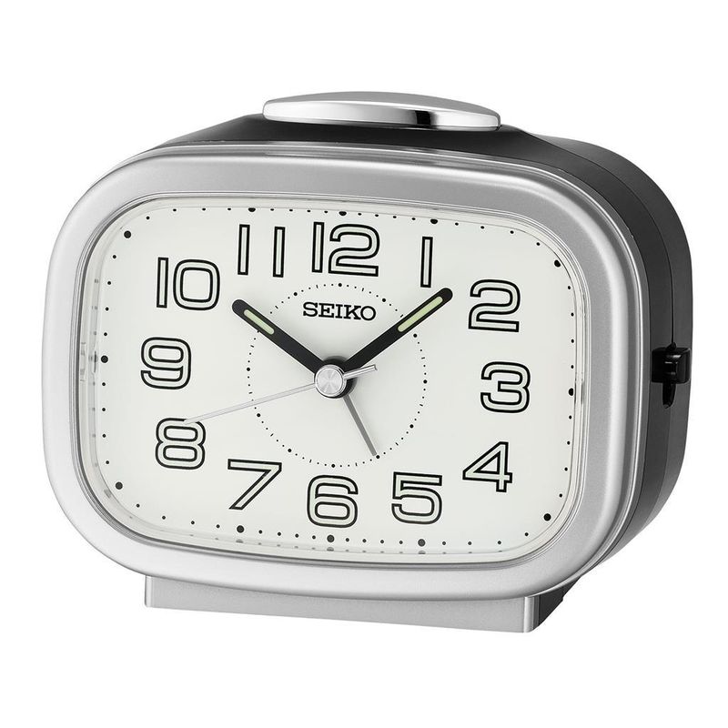 Seiko Vekkerur, Sølv/Sort QHK060S