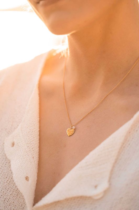 Serenity Believe in Love smykke med rosenkvarts 221404