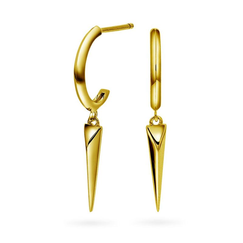 Studio Viper øredobber sølv forgylt 221455