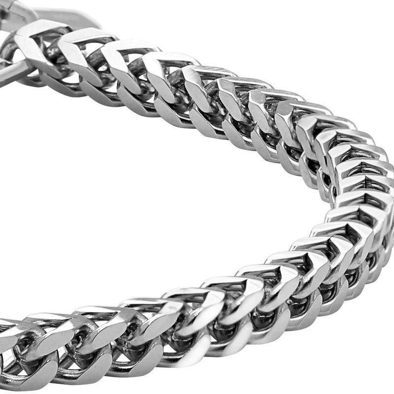 Bracelet Major polished steel HB01380